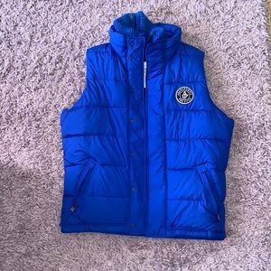 Mens Abercrombie and Fitch Puffer Vest